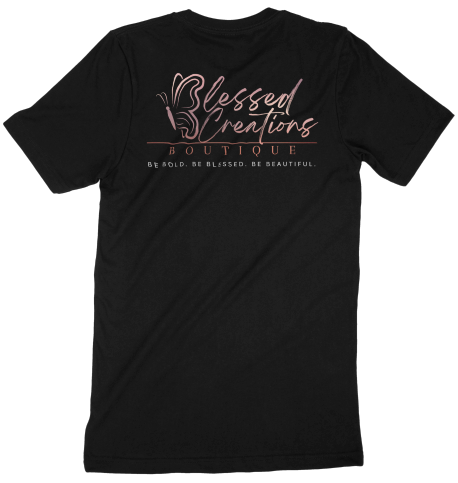 Blessed Creations Boutique logo shirt