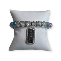 Cotton Candy stretch bracelet set